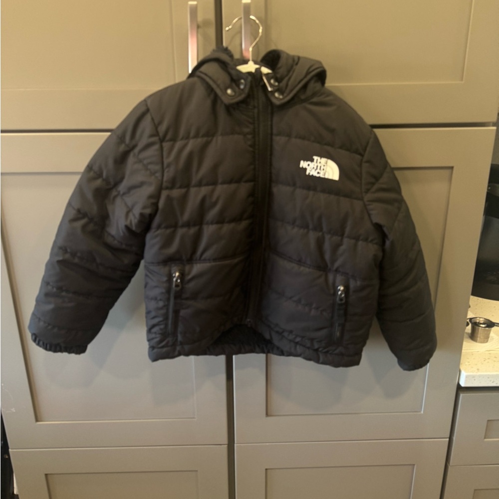 The North Face Black Kids Puffer Jacket with Hood